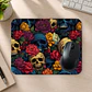 Mousepad 20x24 cm - Diseño Calaveras con Rosas Rojas y Amarillas - Miniatura 2