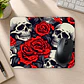 Mousepad 20x24 cm - Diseño Calaveras con Rosas Rojas Clásicas - Miniatura 2