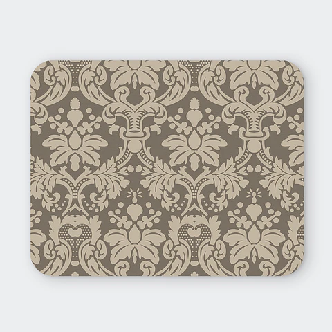 Mousepad 20x24 cm - Diseño Ornamental Beige Vintage