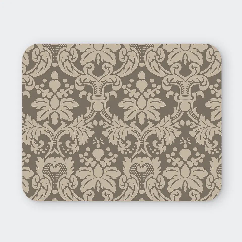 Mousepad 20x24 cm - Diseño Ornamental Beige Vintage 1