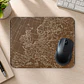 Mousepad 20x24 cm - Diseño Mapa Antiguo Europa Café - Miniatura 2