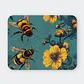 Mousepad 20x24 cm - Diseño Abejas con Flores Amarillas - Miniatura 1