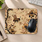 Mousepad 20x24 cm - Diseño Abeja con Flores Vintage Sepia - Miniatura 2