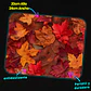 Mousepad 20x24 cm - Diseño Hojas de Otoño Realistas - Miniatura 3