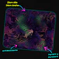 Mousepad 20x24 cm - Diseño Abstracto Galaxia Morada - Miniatura 3