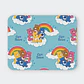Mousepad 20x24 cm - Diseño Ositos Cariñositos Care Bears Arcoíris - Miniatura 1