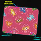 Mousepad 20x24 cm - Diseño Ositos Cariñositos Fondo Rosado - Miniatura 3