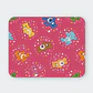 Mousepad 20x24 cm - Diseño Ositos Cariñositos Fondo Rosado - Miniatura 1