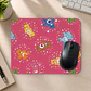 Mousepad 20x24 cm - Diseño Ositos Cariñositos Fondo Rosado - Miniatura 2