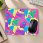 Mousepad 20x24 cm - Diseño Gamer Retro Neón - Miniatura 2