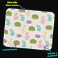 Mousepad 20x24 cm - Diseño Plantas y Flores Pastel - Miniatura 3
