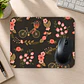 Mousepad 20x24 cm - Diseño Bicicleta con Flores Vintage - Miniatura 2