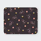 Mousepad 20x24 cm - Diseño Bicicletas y Flores Minimalistas - Miniatura 1