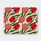 Mousepad 20x24 cm - Diseño Tulipanes Rojos y Rosados - Miniatura 1