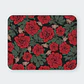 Mousepad 20x24 cm - Diseño Rosas Rojas sobre Fondo Oscuro - Miniatura 1