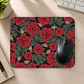 Mousepad 20x24 cm - Diseño Rosas Rojas sobre Fondo Oscuro - Miniatura 2