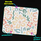 Mousepad 20x24 cm - Diseño Flores Abstractas Pastel - Miniatura 3