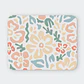 Mousepad 20x24 cm - Diseño Flores Abstractas Pastel - Miniatura 1