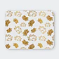 Mousepad 20x24 cm - Diseño Flores de Loto Doradas - Miniatura 1
