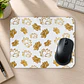 Mousepad 20x24 cm - Diseño Flores de Loto Doradas - Miniatura 2