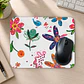 Mousepad 20x24 cm - Diseño Flores Coloridas con Pájaros - Miniatura 2