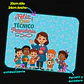 Mousepad 20x24 cm - Diseño Feliz Día Técnico Parvularia - Miniatura 3