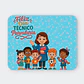 Mousepad 20x24 cm - Diseño Feliz Día Técnico Parvularia - Miniatura 1