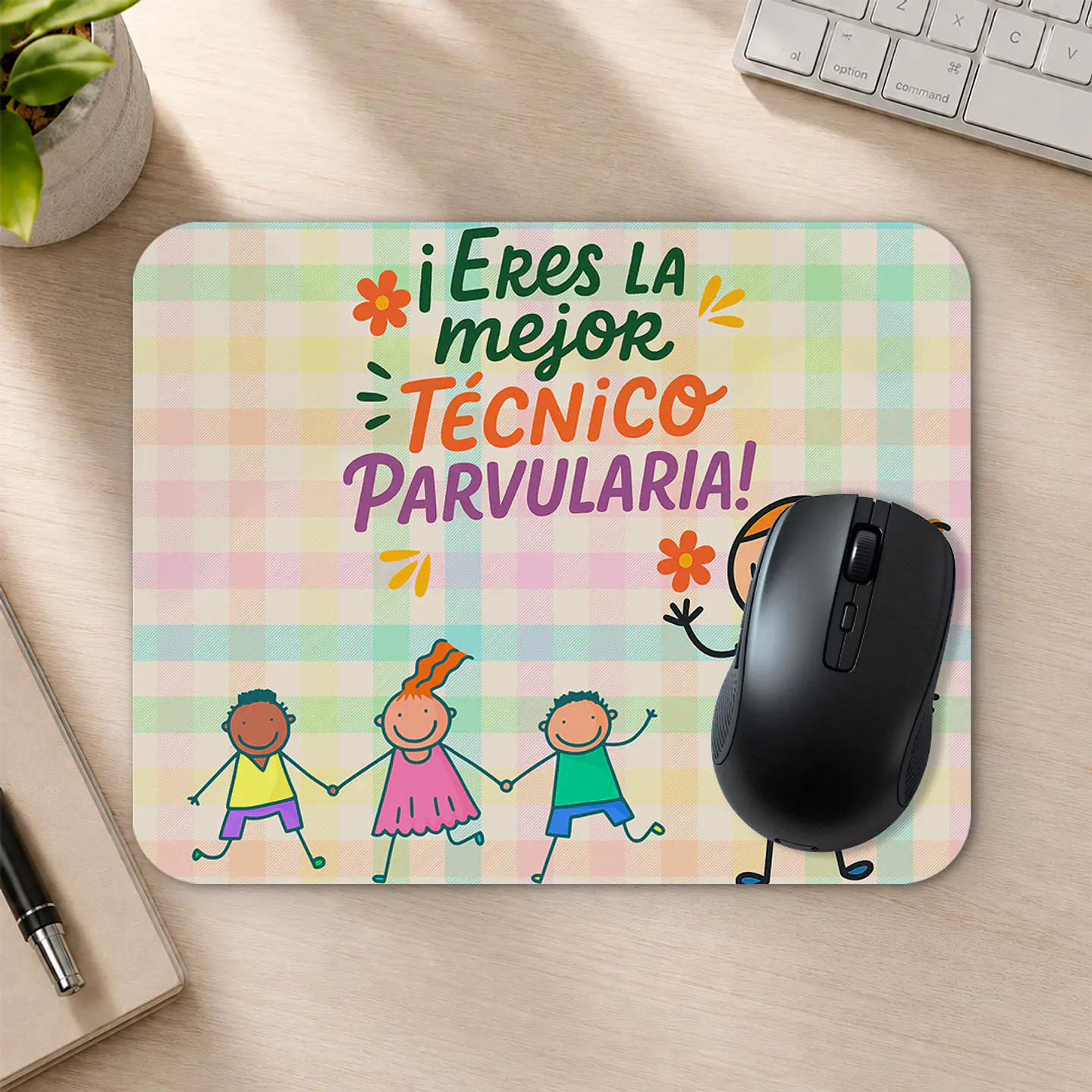 Mousepad 20x24 cm - Diseño Eres la Mejor Técnico Parvularia 2