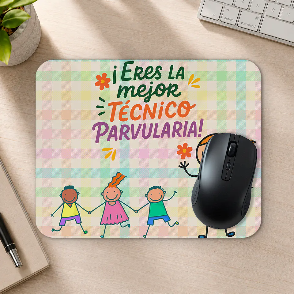 Mousepad 20x24 cm - Diseño Eres la Mejor Técnico Parvularia 2