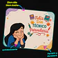 Mousepad 20x24 cm - Diseño Feliz Día Técnico Parvularia Pastel - Miniatura 3