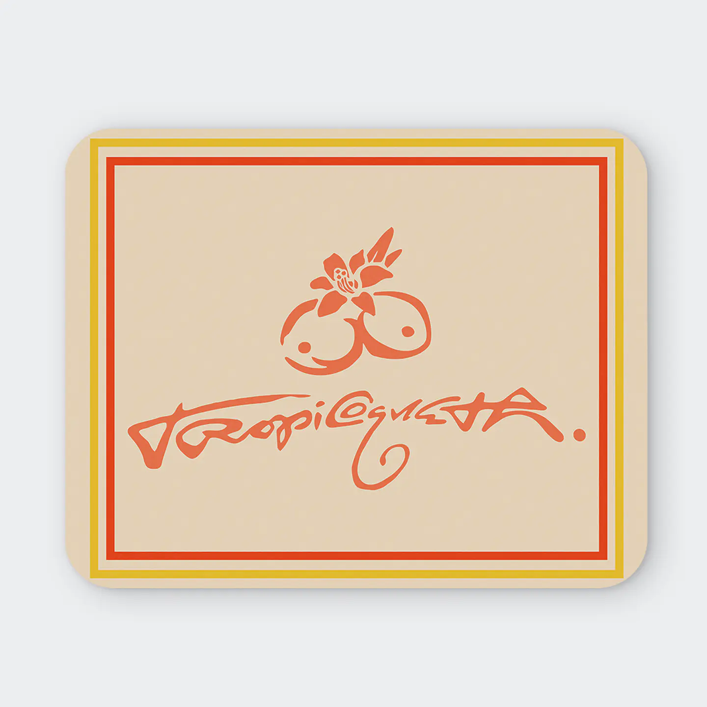 Mousepad 20x24 cm - Diseño Karol G Trópicoqueta Logo 1