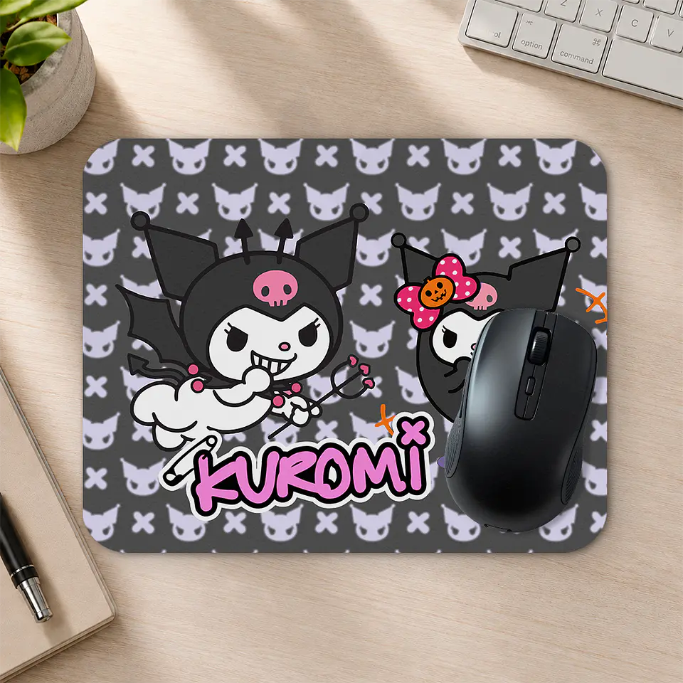 Mousepad 20x24 cm - Diseño Kuromi Halloween 2