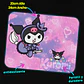Mousepad 20x24 cm - Diseño Kuromi Brujita Fondo Rosado - Miniatura 3