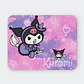 Mousepad 20x24 cm - Diseño Kuromi Brujita Fondo Rosado - Miniatura 1