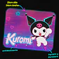 Mousepad 20x24 cm - Diseño Kuromi Neón Retro - Miniatura 3