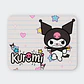 Mousepad 20x24 cm - Diseño Kuromi Estrellas y Corazones - Miniatura 1