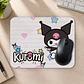 Mousepad 20x24 cm - Diseño Kuromi Estrellas y Corazones - Miniatura 2