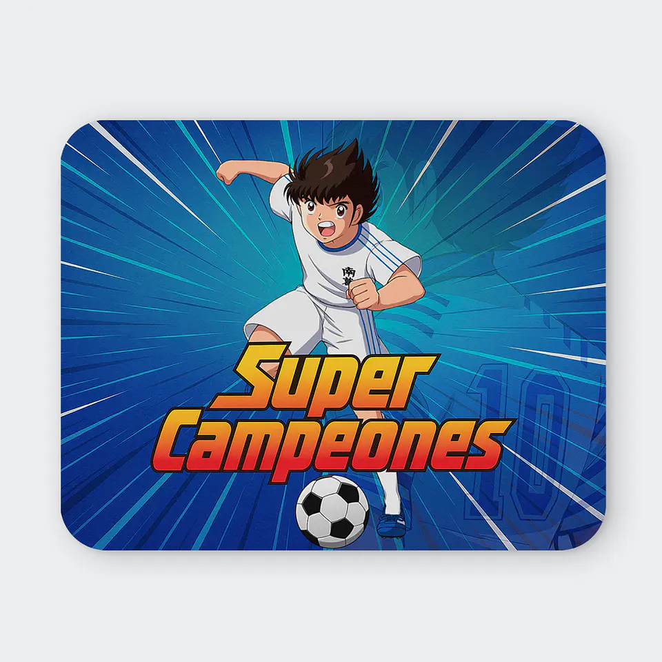 Mousepad 20x24 cm - Diseño Super Campeones 1