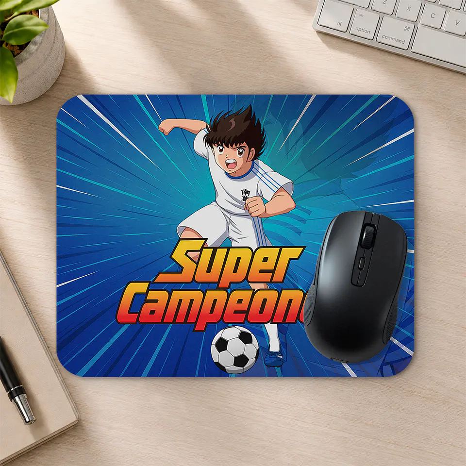 Mousepad 20x24 cm - Diseño Super Campeones 2