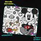 Mousepad 20x24 cm - Diseño Mickey Mouse Blanco y Negro - Miniatura 3