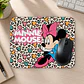 Mousepad 20x24 cm - Diseño Minnie Mouse Animal Print - Miniatura 2