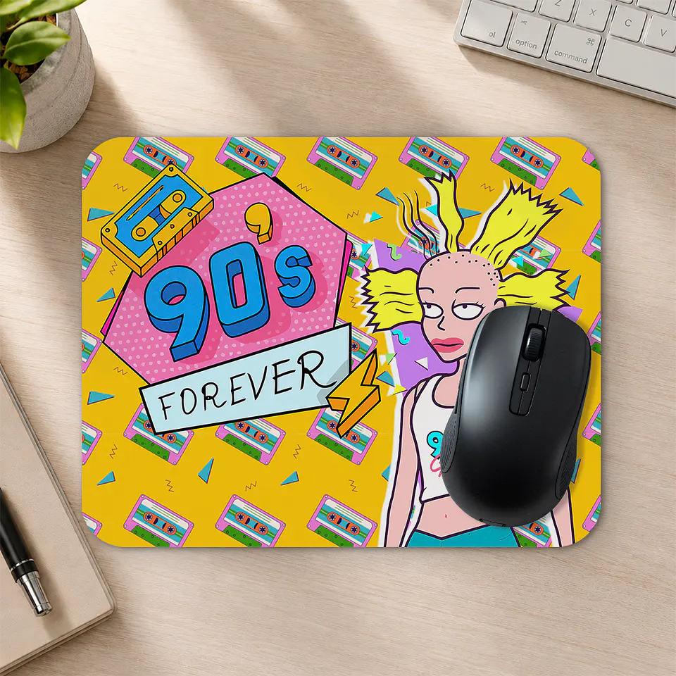 Mousepad 20x24 cm - Diseño Cynthia Rugrats 90s Forever 2