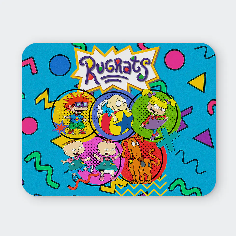 Mousepad 20x24 cm - Diseño Rugrats Retro 90s 1