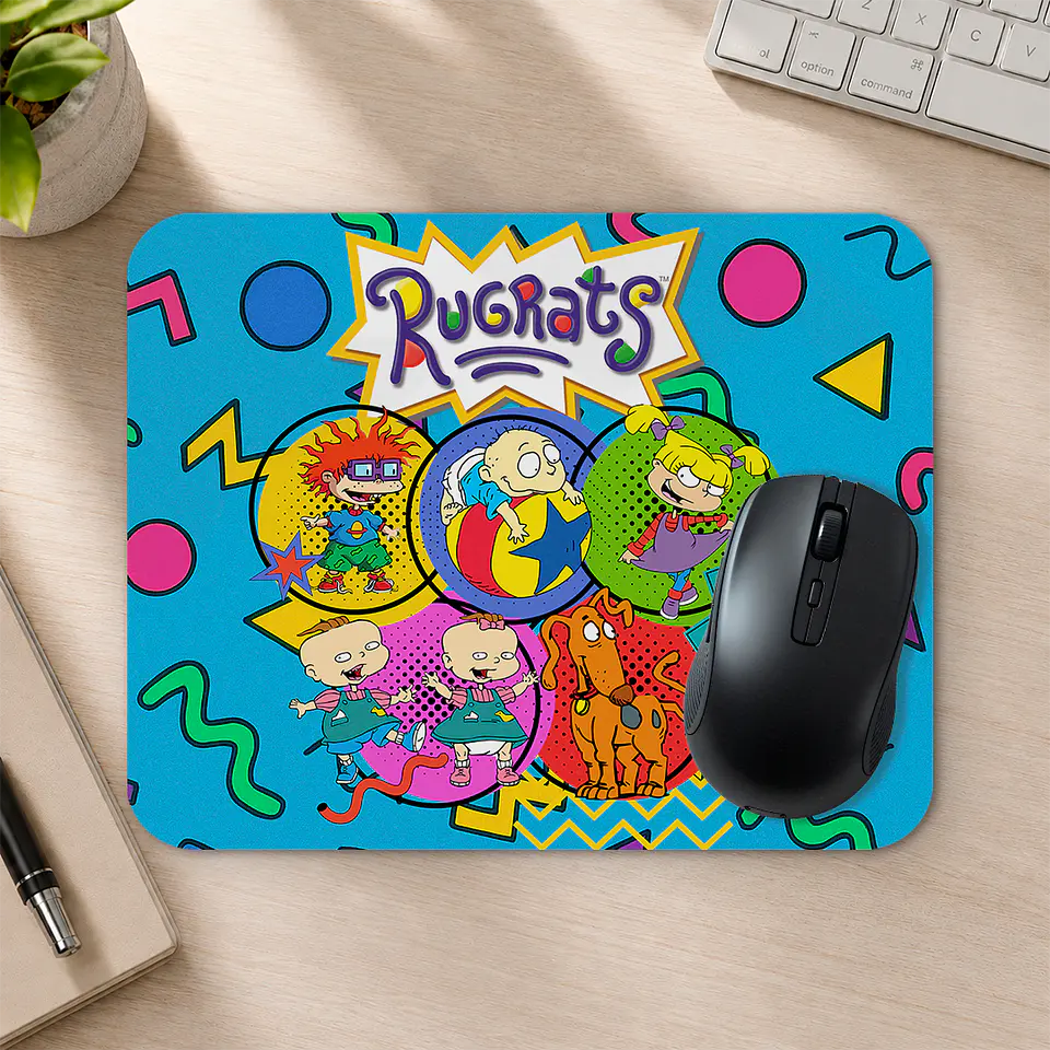 Mousepad 20x24 cm - Diseño Rugrats Retro 90s 2