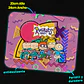 Mousepad 20x24 cm - Diseño Rugrats Fondo Morado Retro - Miniatura 3