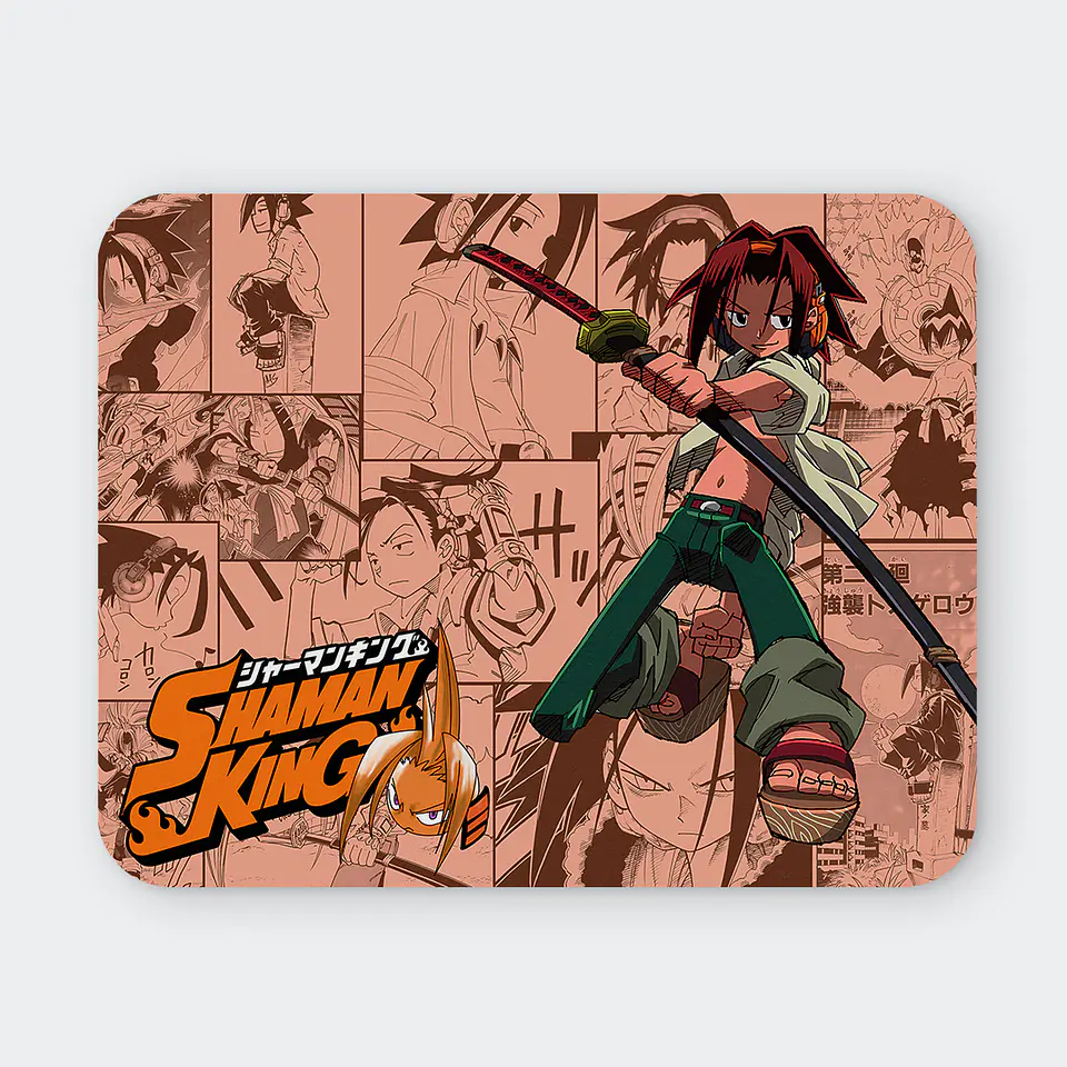 Mousepad 20x24 cm - Diseño Shaman King Yoh Asakura 1