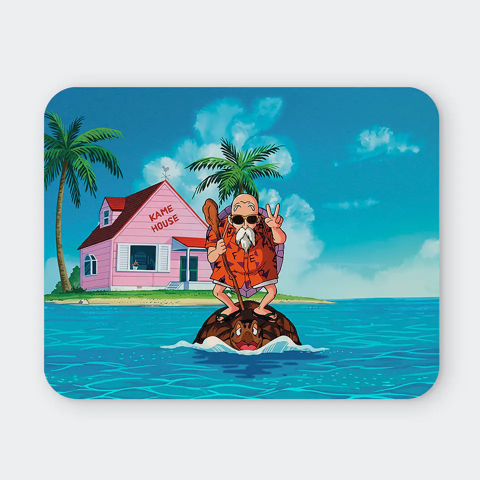 Mousepad 20x24 cm - Diseño Dragon Ball Kame House 1