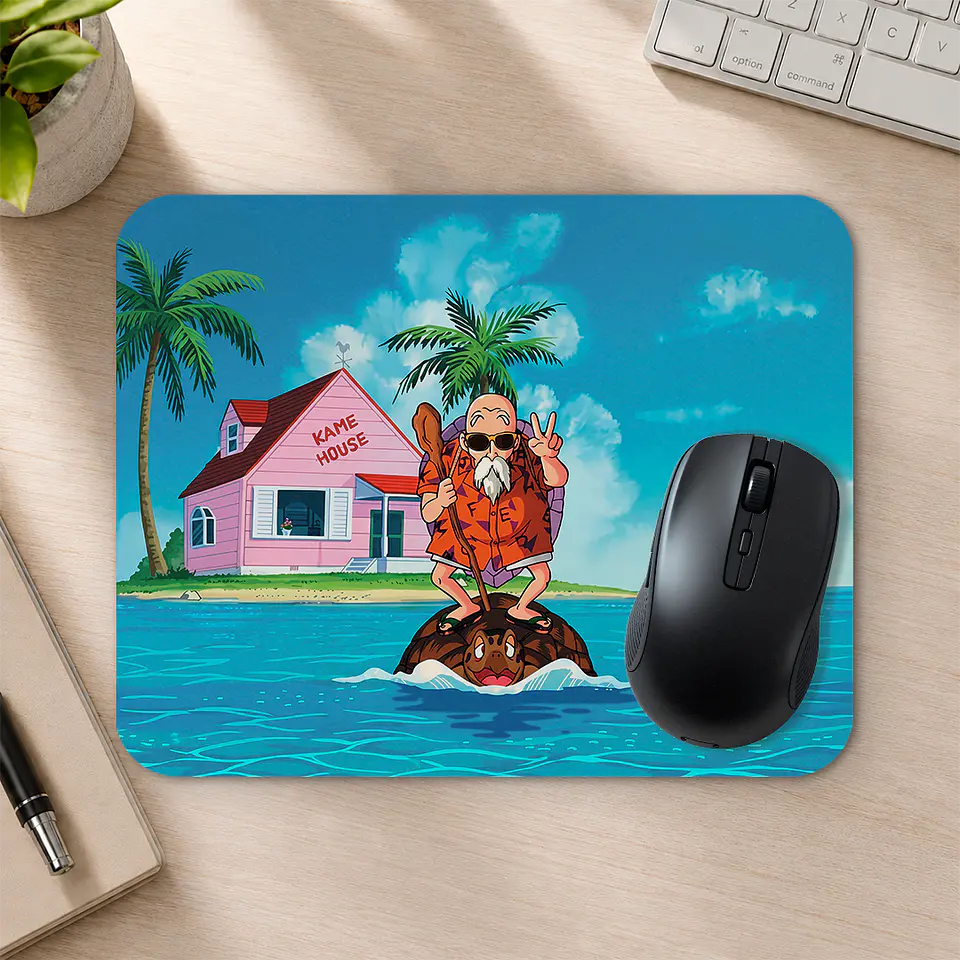 Mousepad 20x24 cm - Diseño Dragon Ball Kame House 2