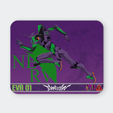 Mousepad 20x24 cm - Diseño Evangelion EVA 01