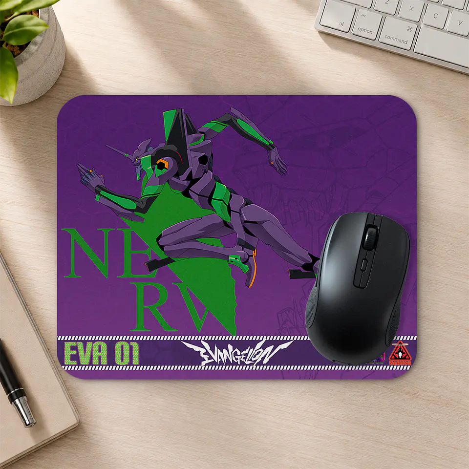 Mousepad 20x24 cm - Diseño Evangelion EVA 01 2